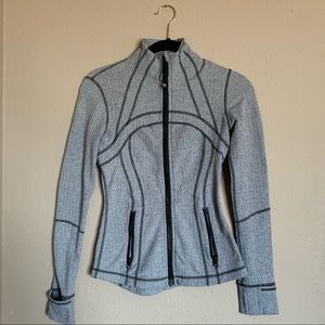 lululemon define jacket zip up (herring grey)